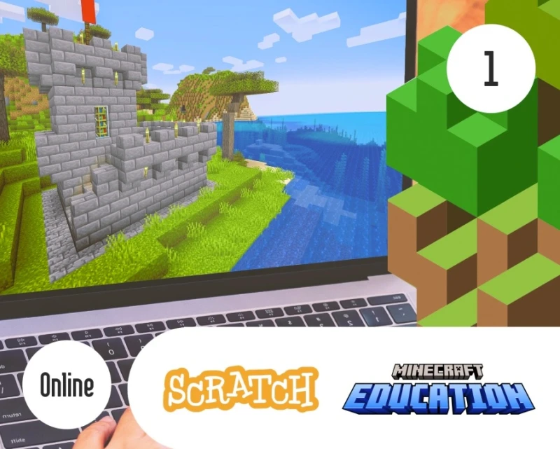 Računalni programi i igre 1. stupanj (Scratch i Minecraft) Online
