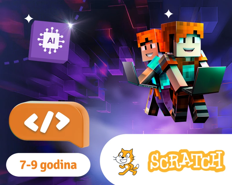 Besplatna radionica Cyber Avantura u AI svijetu - Scratch Online