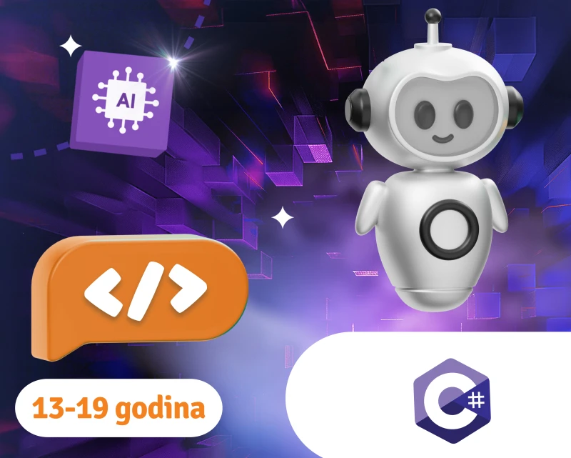 Besplatna radionica Cyber Avantura u AI svijetu - C# Online